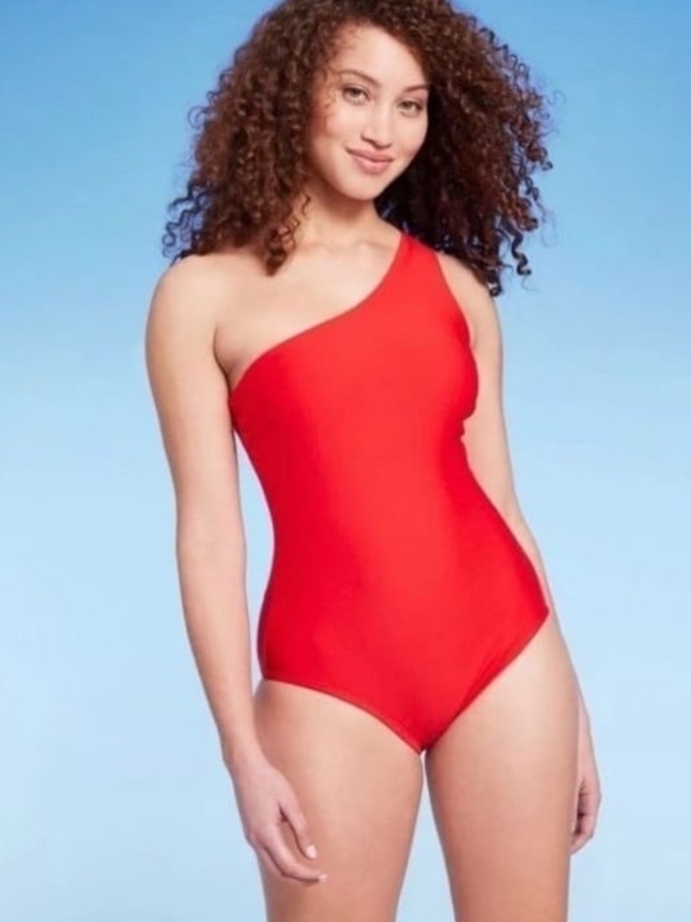 Kona Sol Women’s One Shoulder One-Piece Swimsuit